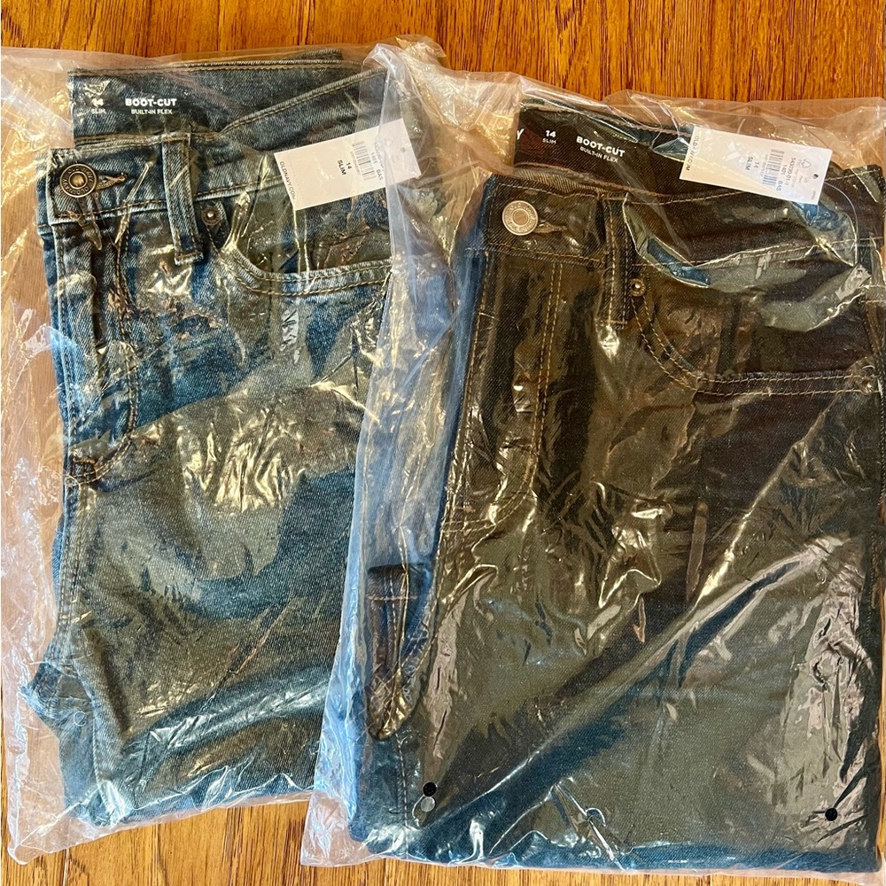 Boys Bootcut Jeans, NWT